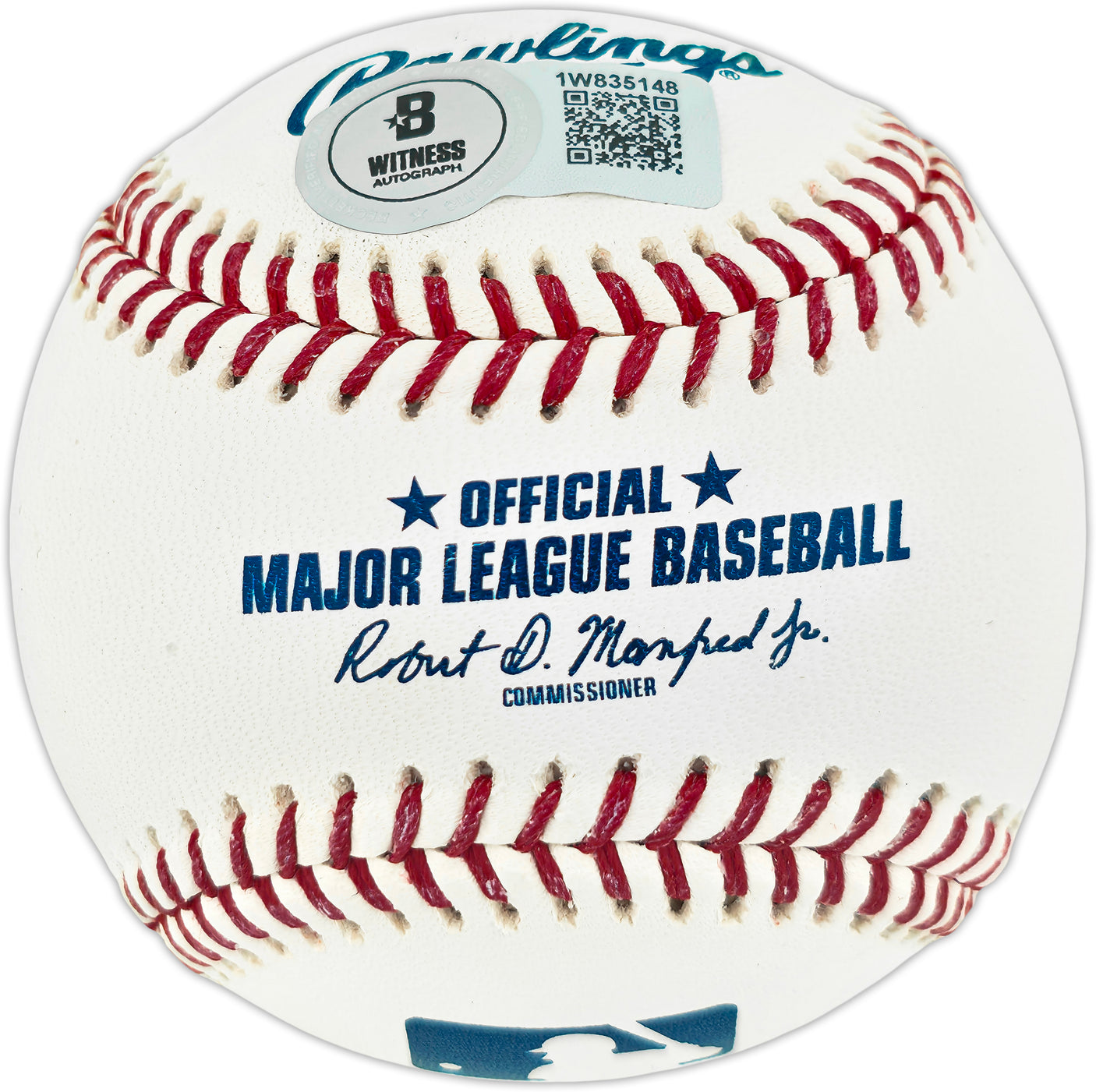 Ken Griffey Jr. Autographed Official MLB Baseball "HOF 16" Seattle Mariners Beckett BAS Witness #1W835148