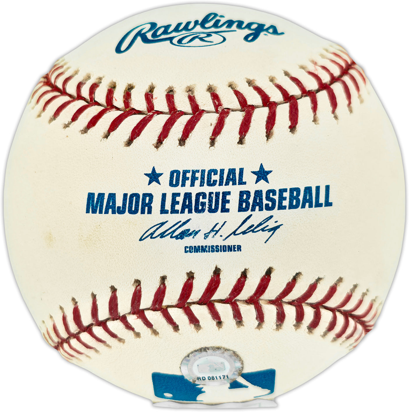 Elias Sosa Autographed Official MLB Baseball Los Angeles Dodgers MLB Holo #RD061171