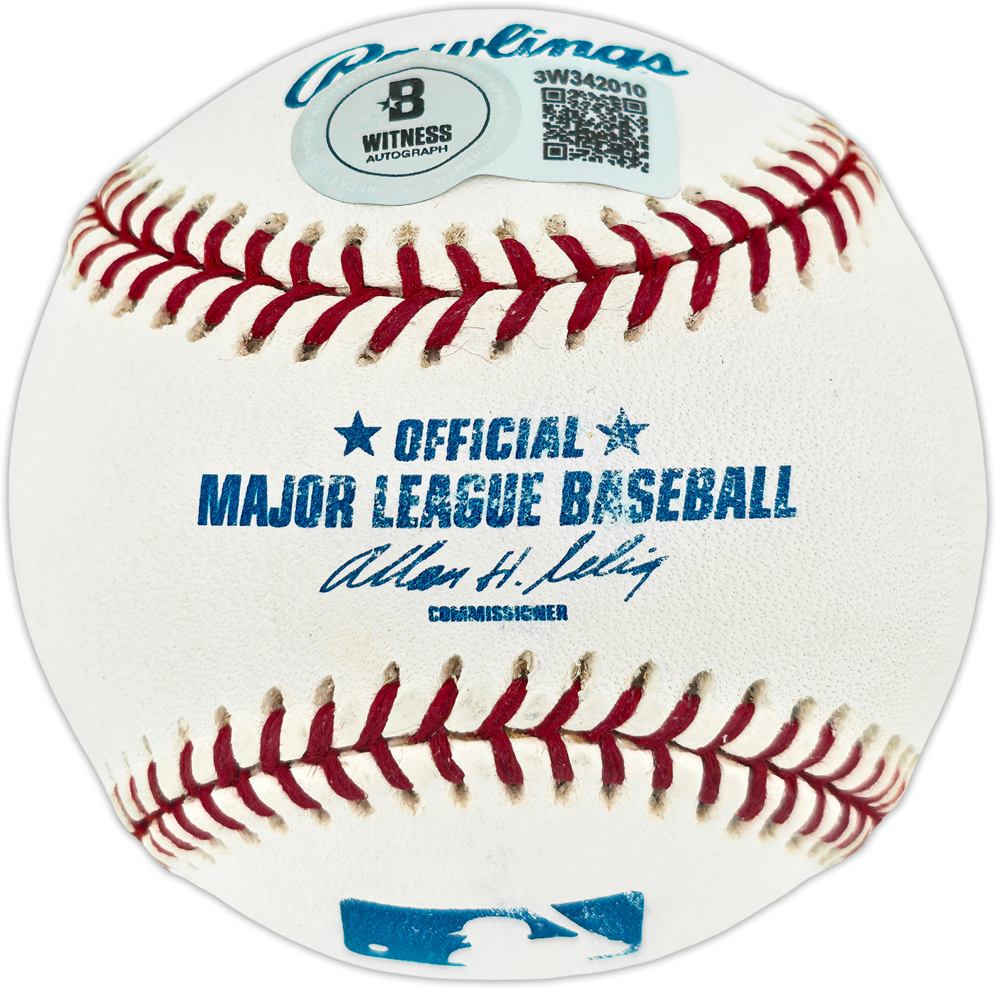 Ken Griffey Jr. Autographed Official MLB Baseball Seattle Mariners Beckett BAS Witness #3W342010