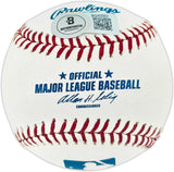 Ron Santo Autographed Official MLB Baseball Chicago Cubs "69 Cubs" Beckett BAS QR #BQ42007
