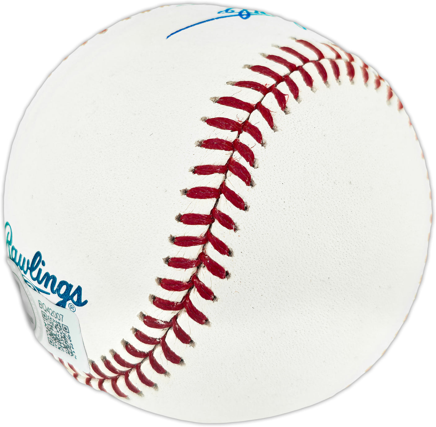 Ron Santo Autographed Official MLB Baseball Chicago Cubs "69 Cubs" Beckett BAS QR #BQ42007