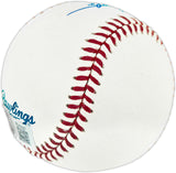 Ron Santo Autographed Official MLB Baseball Chicago Cubs "69 Cubs" Beckett BAS QR #BQ42007