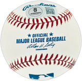 Ron Santo Autographed Official MLB Baseball Chicago Cubs "69 Cubs" Beckett BAS QR #BQ42015