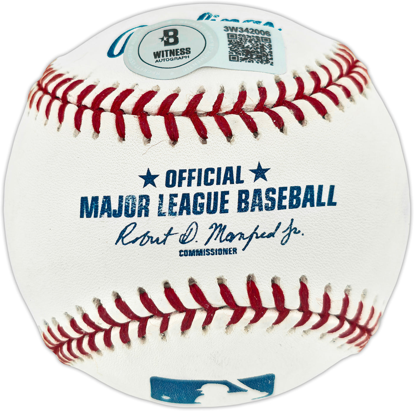 Ken Griffey Jr. Autographed Official MLB Baseball Seattle Mariners Beckett BAS Witness #3W342006