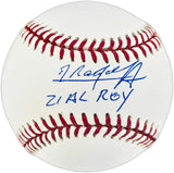 Randy Arozarena Autographed Official MLB Baseball Seattle Mariners "21 AL ROY" Beckett BAS Witness #3W342602