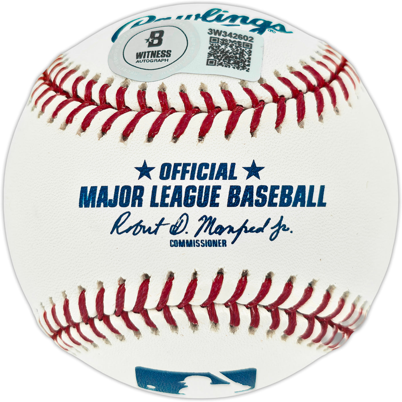 Randy Arozarena Autographed Official MLB Baseball Seattle Mariners "21 AL ROY" Beckett BAS Witness #3W342602