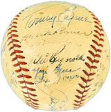 1949 World Series Champions New York Yankees Autographed Official Reach Official AL Baseball With 27 Signatures Including Joe DiMaggio PSA/DNA #B54767