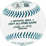 Edgar Martinez Autographed Official 2001 All Star Logo Game Baseball Seattle Mariners Beckett BAS Witness #3W164027