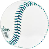 Edgar Martinez Autographed Official 2001 All Star Logo Game Baseball Seattle Mariners Beckett BAS Witness #3W164027