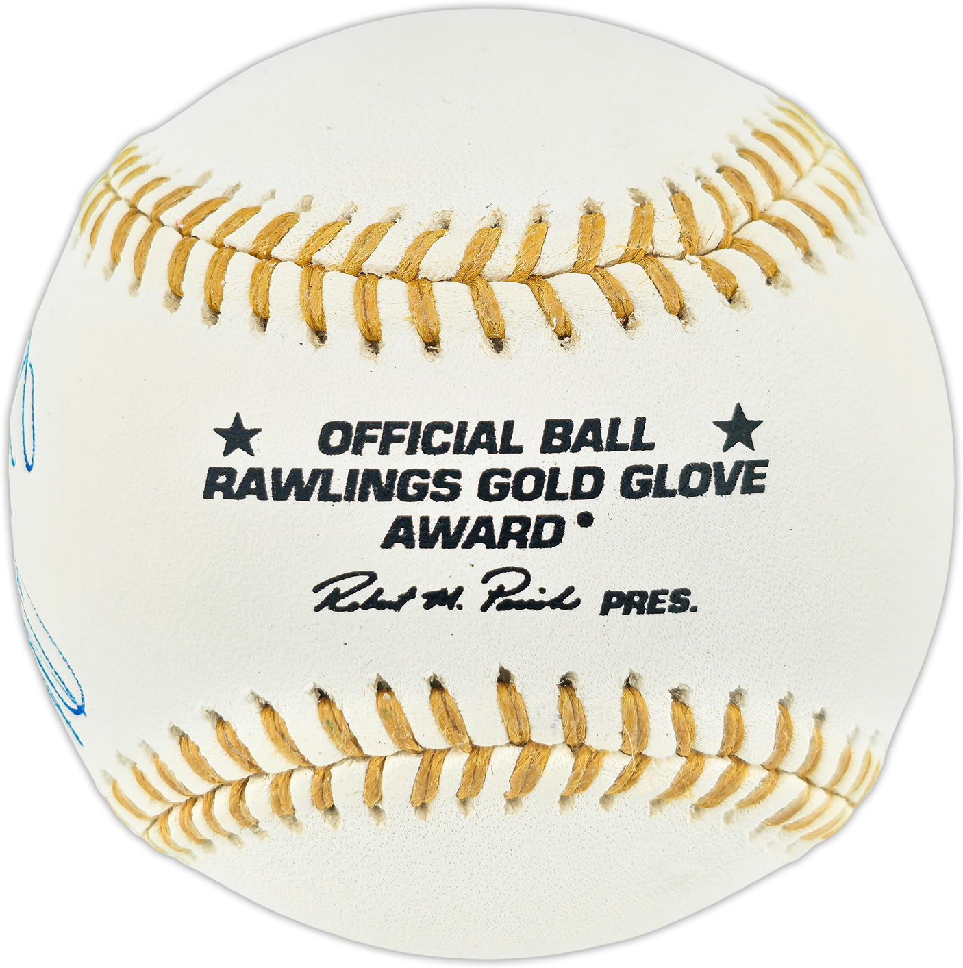 Ken Griffey Jr. Autographed Official Gold Glove Award Logo Baseball Seattle Mariners Beckett BAS Witness #3W342025