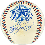 Ken Griffey Jr. Autographed Official 1995 All Star Game Logo Baseball Seattle Mariners Beckett BAS Witness #3W342023