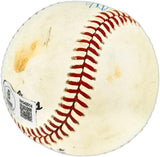 Ken Griffey Jr. Autographed Official NL Baseball Cincinnati Reds Beckett BAS Witness #3W342014