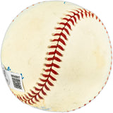 Ken Griffey Jr. Autographed Official Game Used AL Baseball Seattle Mariners Beckett BAS Witness #3W342017