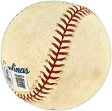 Ken Griffey Jr. Autographed Official Game Used MLB Baseball Seattle Mariners Beckett BAS Witness #3W342011