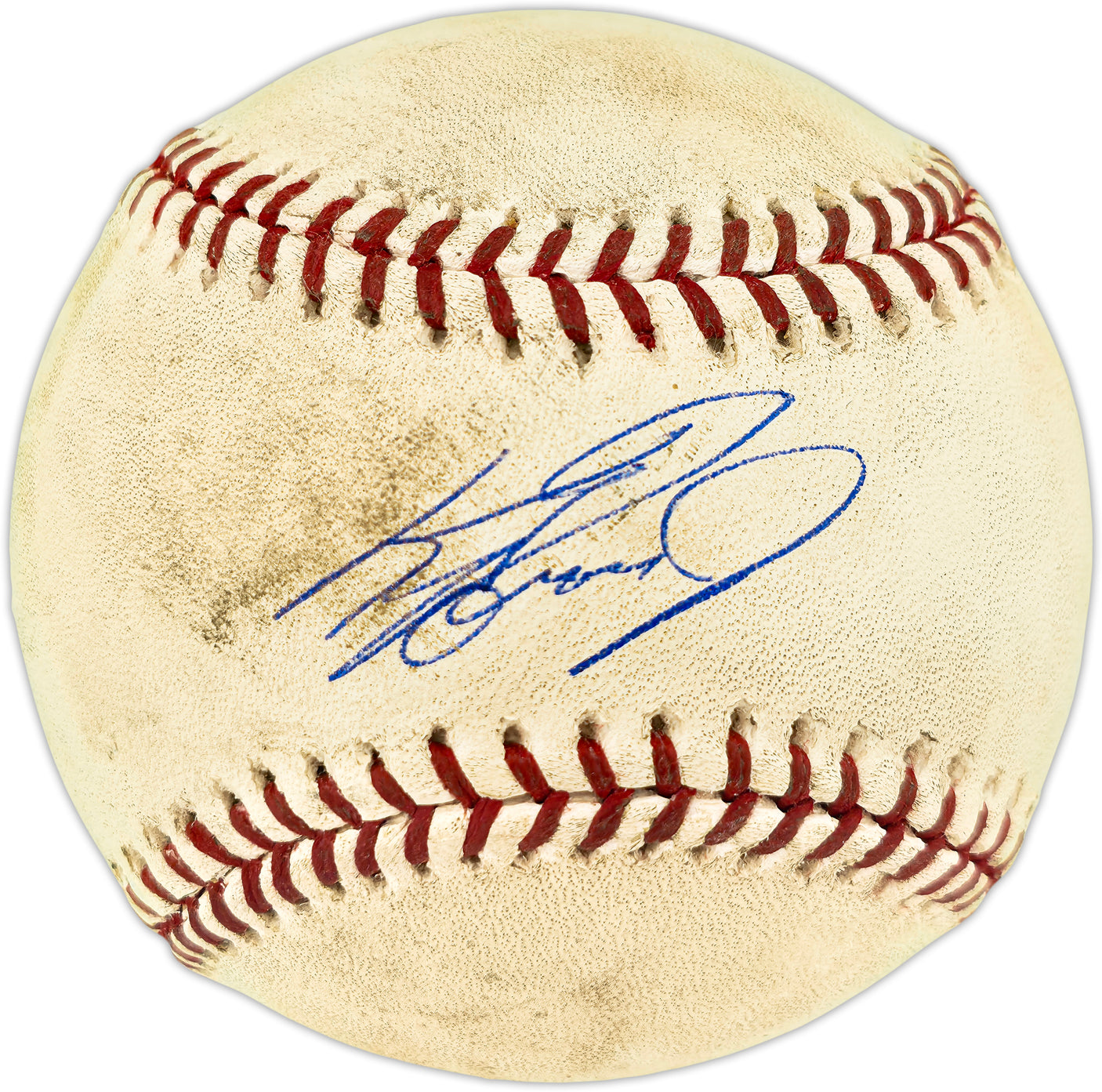 Ken Griffey Jr. Autographed Official Game Used MLB Baseball Seattle Mariners Beckett BAS Witness #3W342012