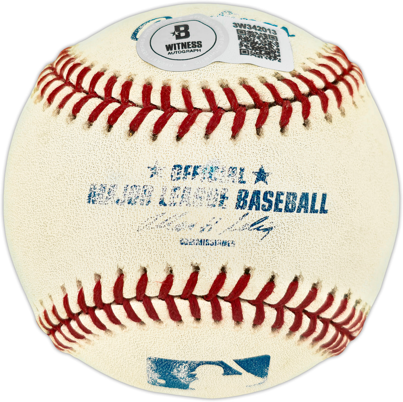 Ken Griffey Jr. Autographed Official MLB Baseball Seattle Mariners Beckett BAS Witness #3W342013