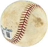 Ken Griffey Jr. Autographed Official Game Used MLB Baseball Seattle Mariners Beckett BAS Witness #3W342015