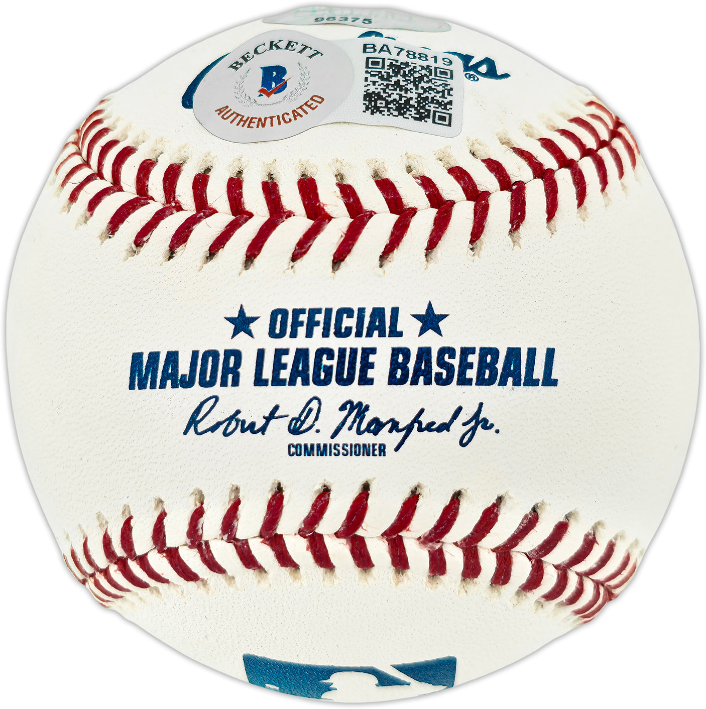 Ken Griffey Jr. Autographed Official MLB Baseball Seattle Mariners "Career Uniform #'s" Beckett BAS QR #BA78819