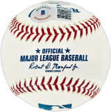 Ken Griffey Jr. Autographed Official MLB Baseball Seattle Mariners "Career Uniform #'s" Beckett BAS QR #BA78819