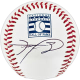 Sammy Sosa Autographed Official Hall of Fame HOF Logo Baseball Chicago Cubs Beckett BAS Witness #2W808540