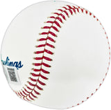 Sammy Sosa Autographed Official Hall of Fame HOF Logo Baseball Chicago Cubs Beckett BAS Witness #2W808540