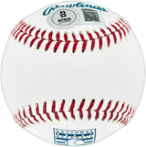 Sammy Sosa Autographed Official Hall of Fame HOF Logo Baseball Chicago Cubs Beckett BAS Witness #2W808511