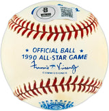 Ken Griffey Jr. Autographed Official 1990 All Star game Logo Baseball Seattle Mariners Beckett BAS Witness #1W901410