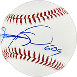 Sammy Sosa Autographed Official MLB Baseball Chicago Cubs "609" Beckett BAS QR #BQ06697