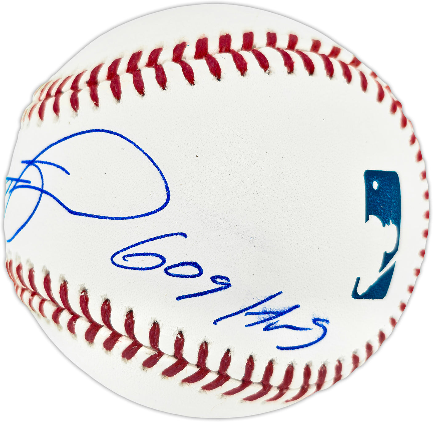 Sammy Sosa Autographed Official MLB Baseball Chicago Cubs "609 HRS" (Smudged) Beckett BAS QR #BQ06766