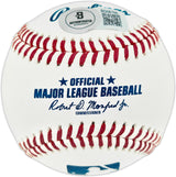 Sammy Sosa Autographed Official MLB Baseball Chicago Cubs "609 HRS" (Smudged) Beckett BAS QR #BQ06766