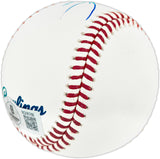 Sammy Sosa Autographed Official MLB Baseball Chicago Cubs "609 HRS" (Smudged) Beckett BAS QR #BQ06766