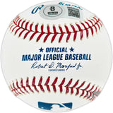 Albert Pujols Autographed Official MLB Baseball St. Louis Cardinals "01 ROY" Beckett BAS Witness #3W342406