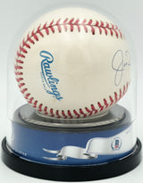 Joe Dimaggio Autographed Official AL Baseball New York Yankees Auto Grade Gem Mint 10 Beckett BAS #18282442