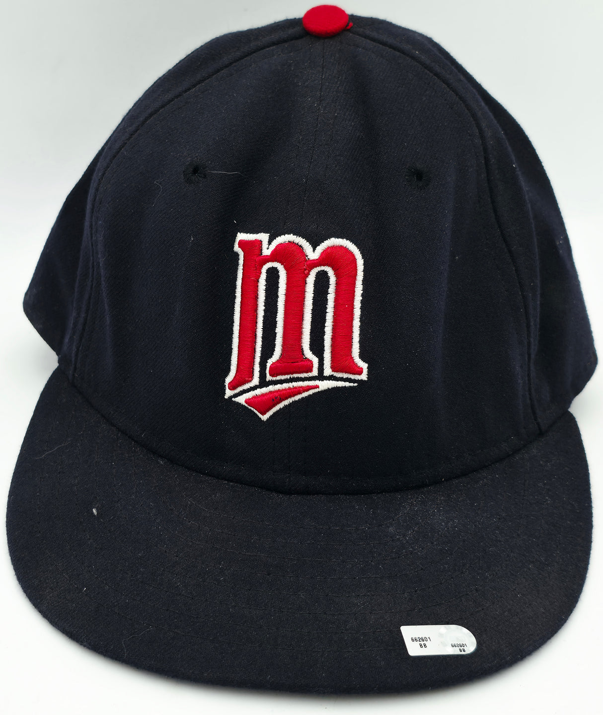 Unsigned Minnesota Twins 2007 Game Used Hat MLB Holo #BB662601