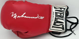 Muhammad Ali Autographed Red Everlast Boxing Glove RH PSA/DNA #K47300