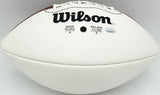 Cortez Kennedy Autographed Official NFL White Panel Football Seattle Seahawks MCS Holo #63614