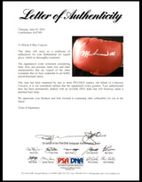 Muhammad Ali Autographed Red Everlast Boxing Glove RH PSA/DNA #K47309
