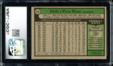 Pete Rose Autographed 1979 Topps Card #650 Cincinnati Reds Card Grade 7 CGC x JSA #6078174068