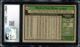 Pete Rose Autographed 1979 Topps Card #650 Cincinnati Reds CGC x JSA #6078174065