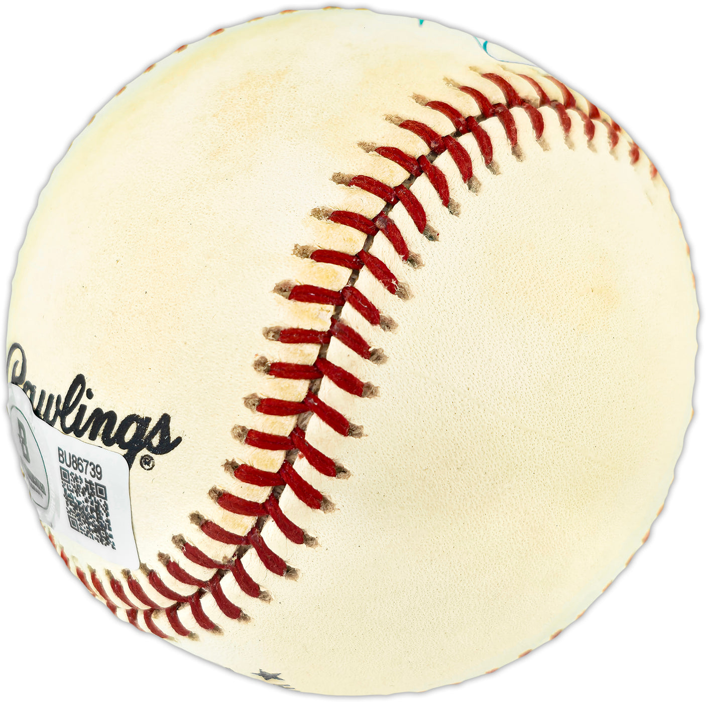 Mike Schmidt Autographed Official NL Baseball Philadelphia Phillies Beckett BAS QR #BU86739