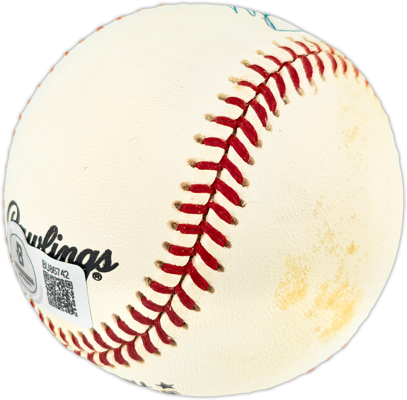 Mike Schmidt Autographed Official NL Baseball Philadelphia Phillies Beckett BAS QR #BU86742