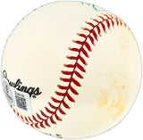 Mike Schmidt Autographed Official NL Baseball Philadelphia Phillies Beckett BAS QR #BU86742