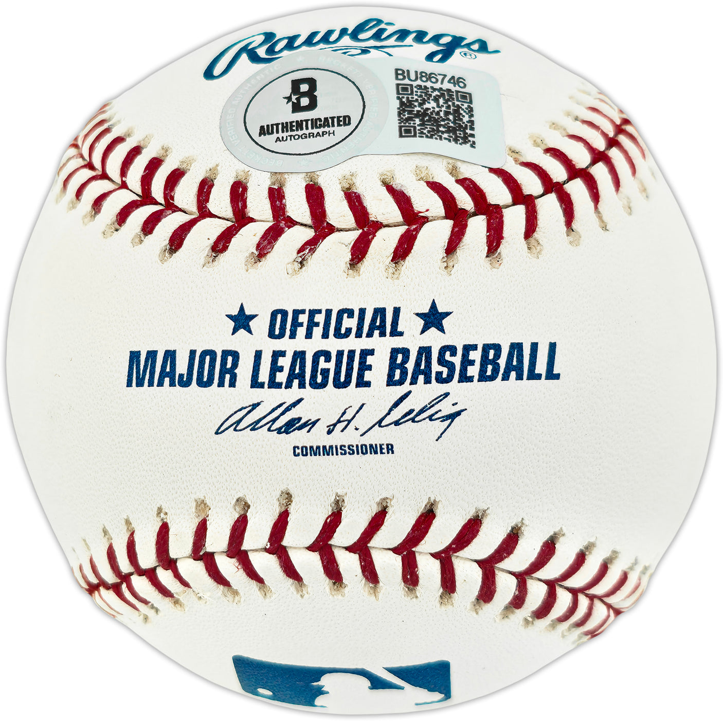 Tony Gwynn Autographed Official MLB Baseball San Diego Padres "HOF 07" Beckett BAS QR #BU86746