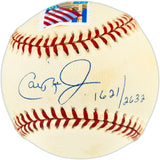 Cal Ripken Jr. Autographed Official Postmarked AL Baseball Baltimore Orioles Beckett BAS QR #BU86747