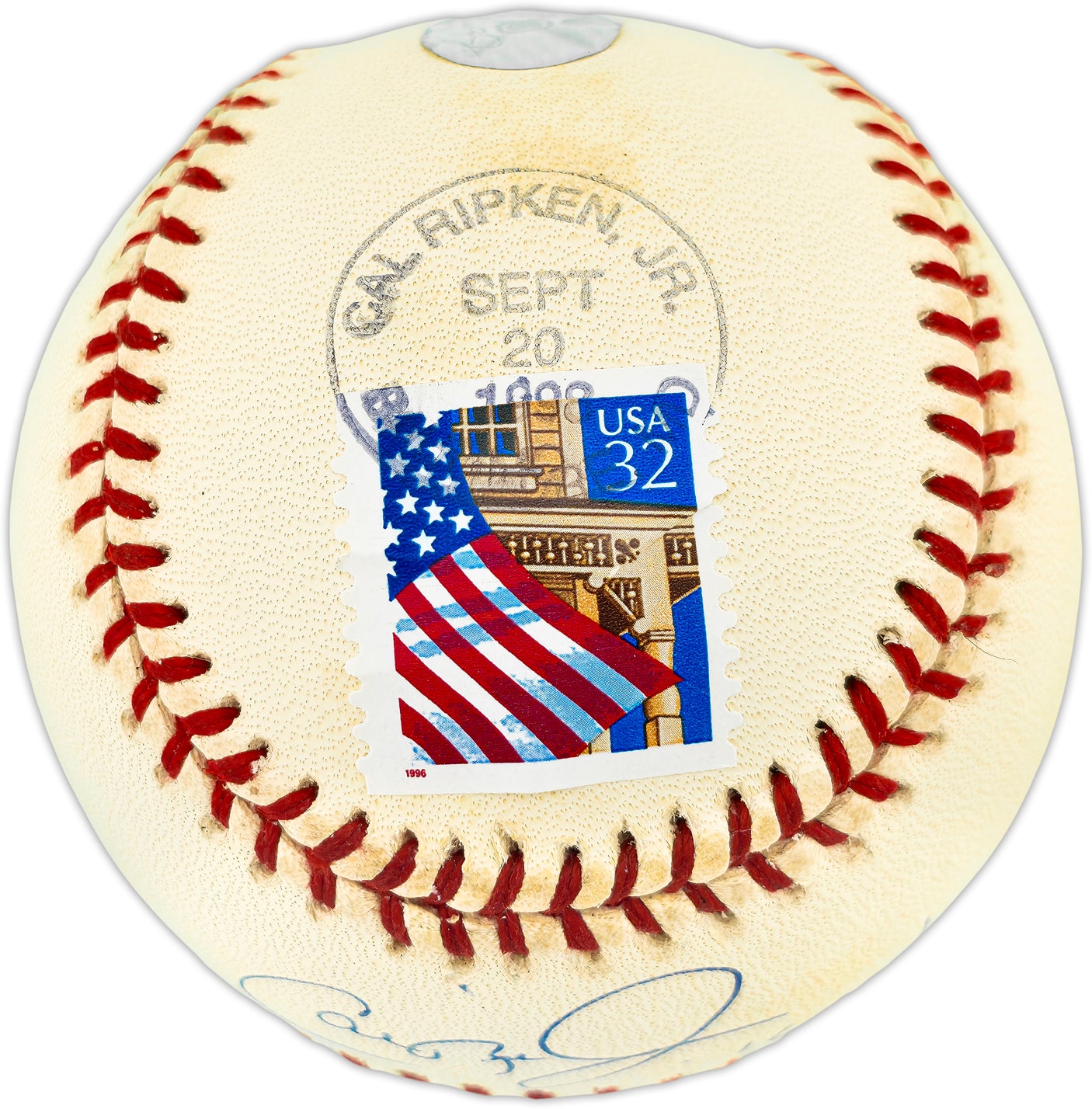 Cal Ripken Jr. Autographed Official Postmarked AL Baseball Baltimore Orioles Beckett BAS QR #BU86747