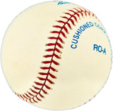 Nolan Ryan Autographed Official AL Baseball Texas Rangers, Los Angeles Angels Beckett BAS QR #BU86749