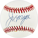 Joe Morgan Autographed Official League Baseball Cincinnati Reds Beckett BAS QR #BU86759