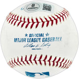Nolan Ryan Autographed Official MLB Baseball Texas Rangers, Los Angeles Angels (Smudged) Beckett BAS QR #BU87185