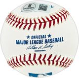 C.C. Sabathia Autographed Official MLB Baseball New York Yankees (Smudged) Beckett BAS QR #BU87152