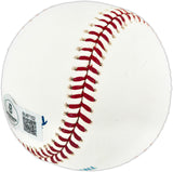C.C. Sabathia Autographed Official MLB Baseball New York Yankees (Smudged) Beckett BAS QR #BU87152